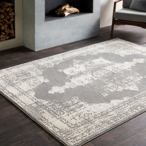 Surya Tibetan TBT-2310 Charcoal Traditional  Rug