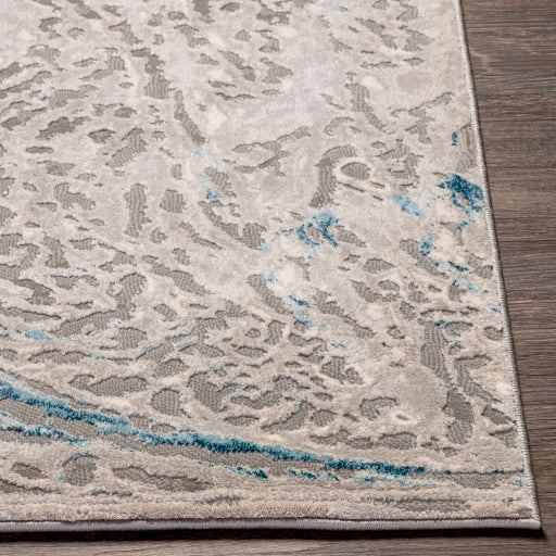 Surya Tibetan TBT-2326 Teal Modern  Rug