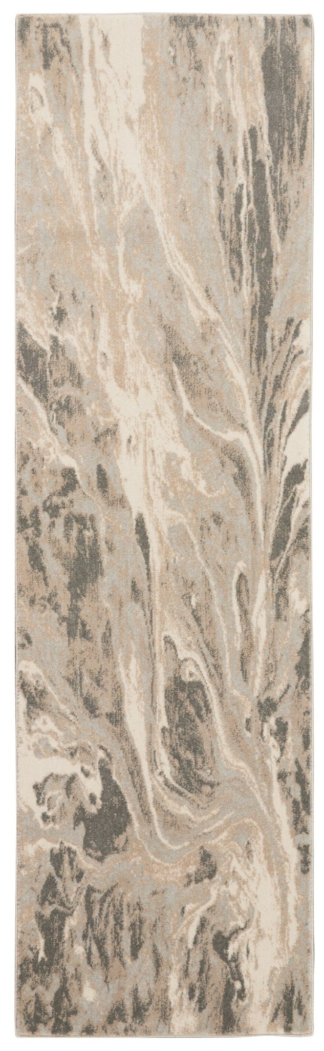 Inspire Me! Home Décor Elegance FAR01 Grey Contemporary Machinemade Rug - Rugs - Inspire Me! Home Décor - Atlanta Designer Rugs