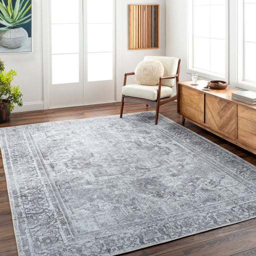 Surya Tahmis THI-2710 Light Gray Traditional  Rug