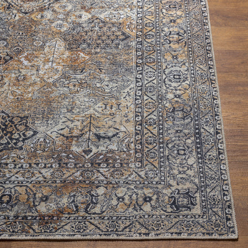 Surya Tahmis THI-2711 Black Traditional  Rug