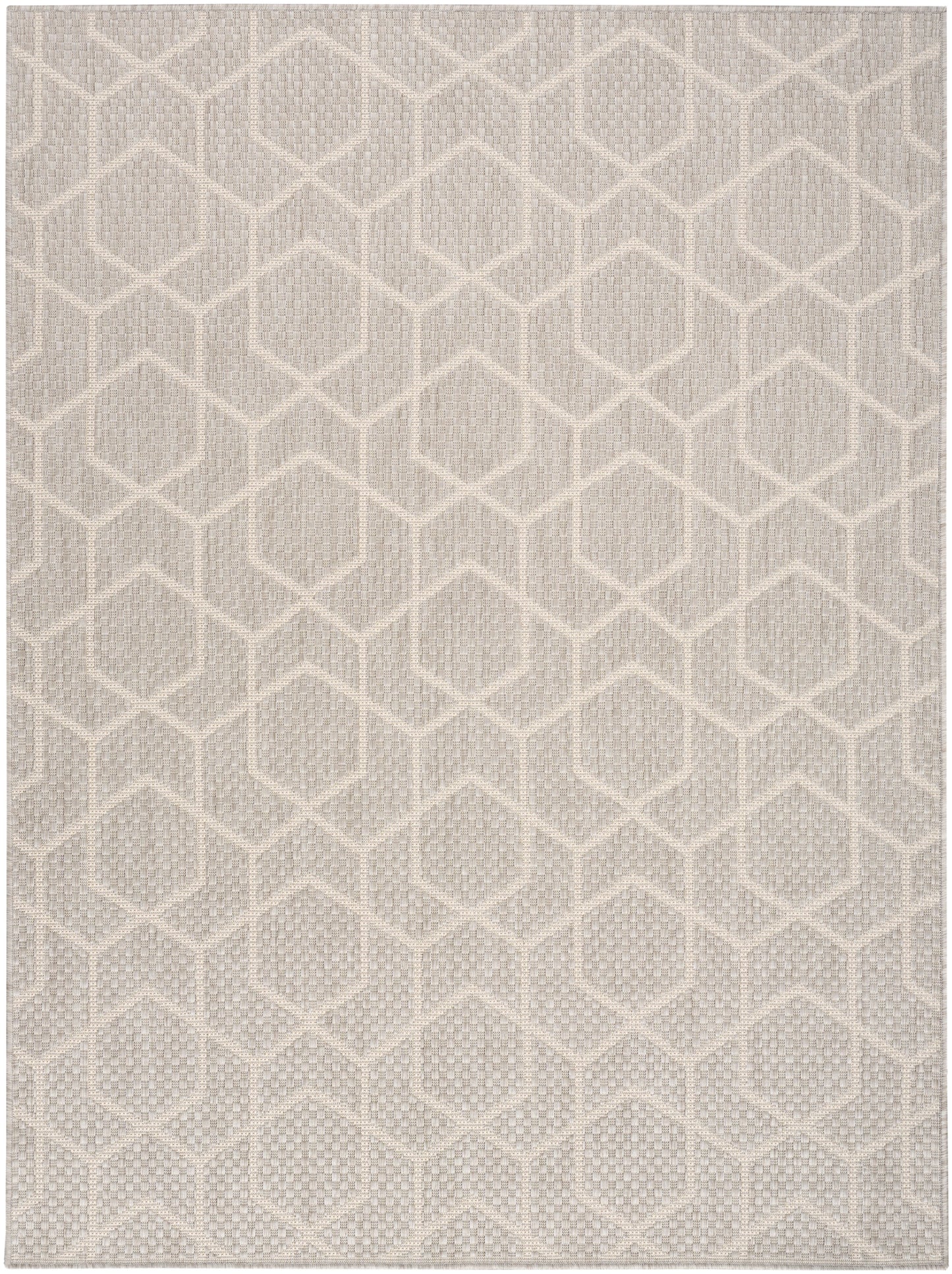 Nourison Home Horizon Indoor/Outdoor HOZ01 Grey Contemporary Power-loomed Rug