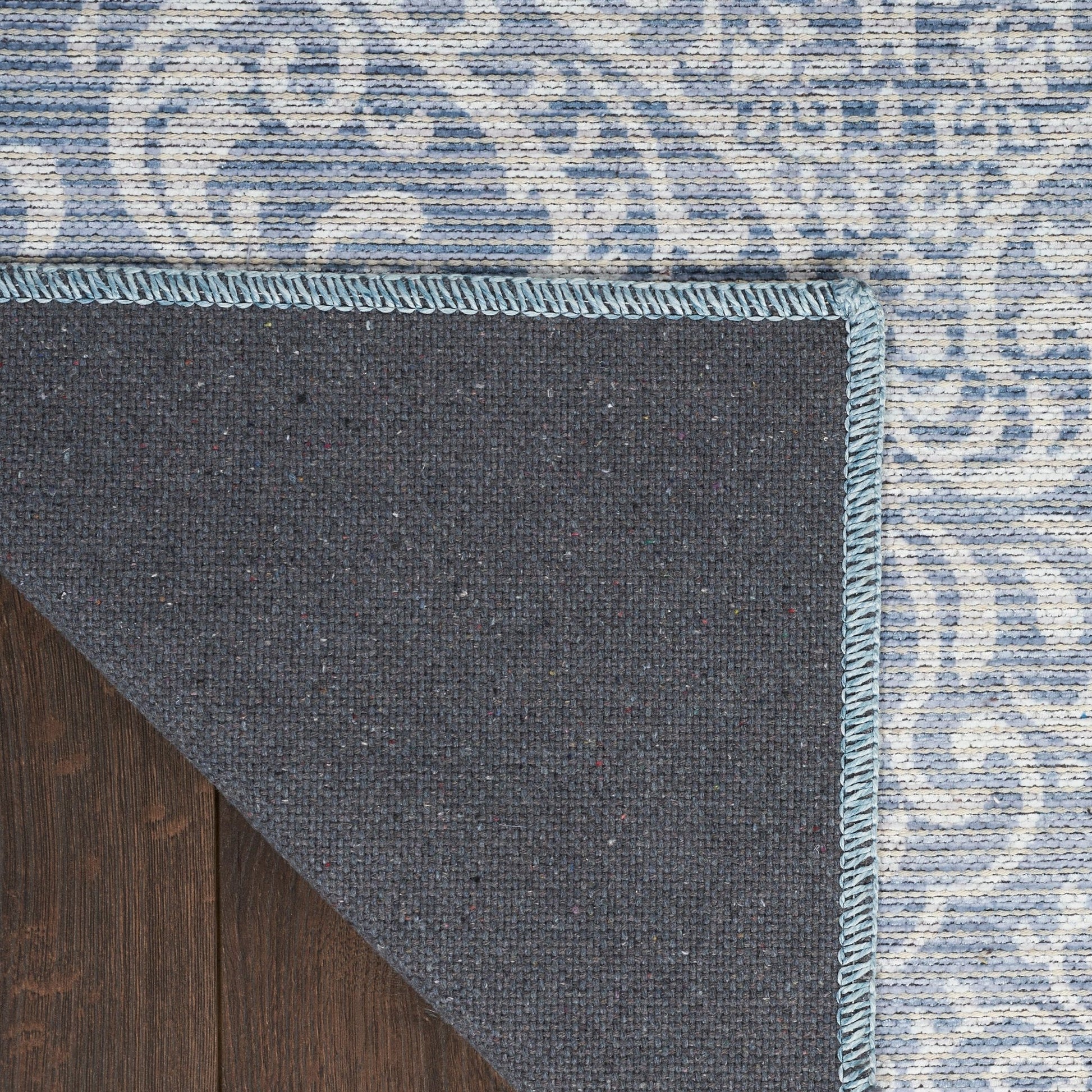 Waverly Washables Collection WAW03 Slate Contemporary Machinemade Rug - Rugs - Waverly - Atlanta Designer Rugs