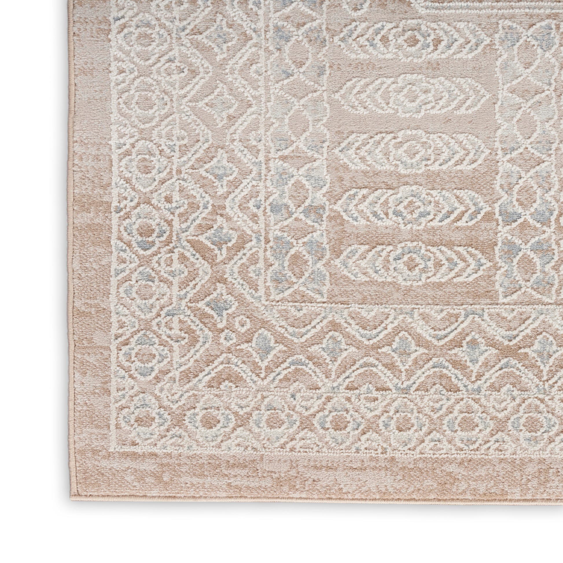 Nourison Home Lillian  Beige Cream  Traditional