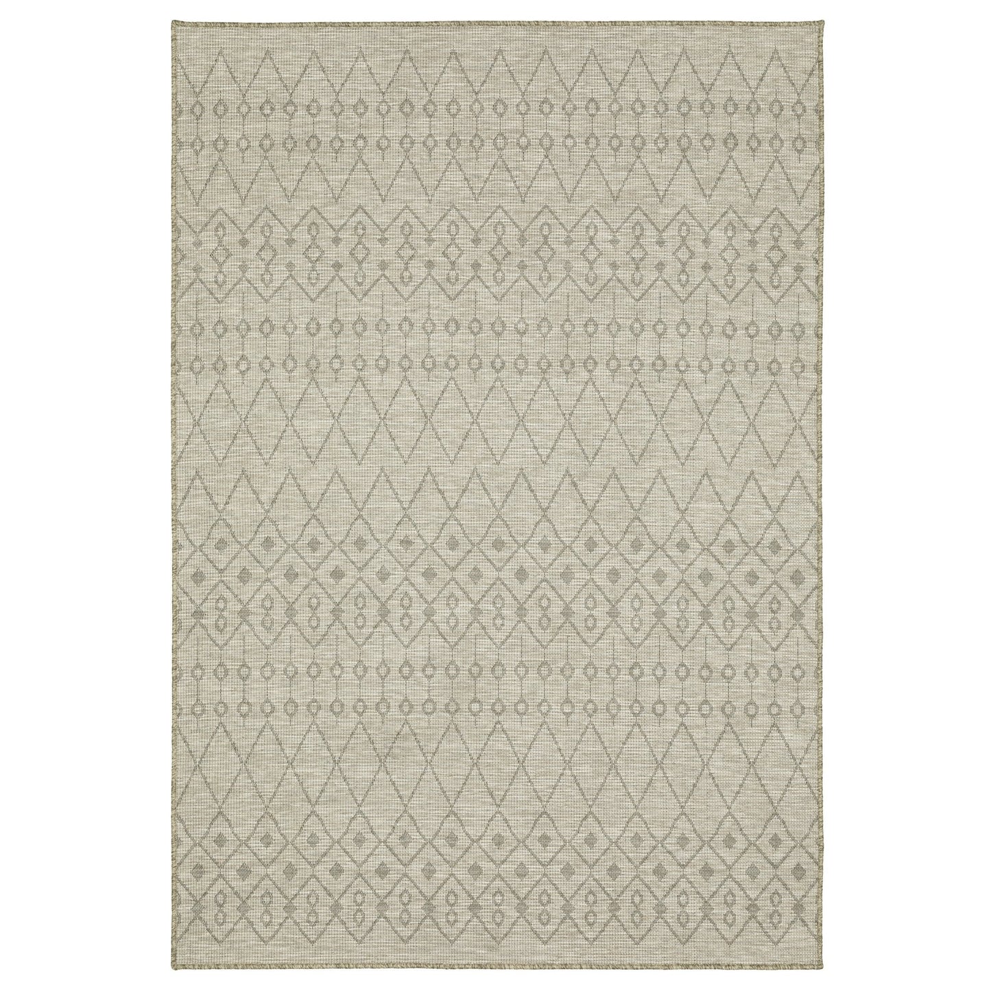 Oriental Weavers Tortuga TR04A Beige Black Casual Power - Loomed Rug - Rugs - Oriental Weavers - Atlanta Designer Rugs