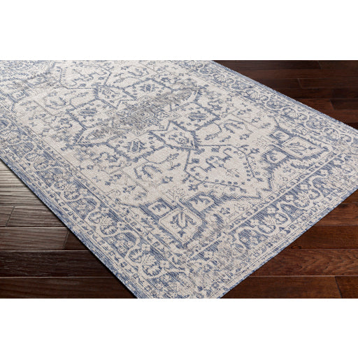 Surya Tuareg TRG-2346 Dark Blue Traditional  Rug