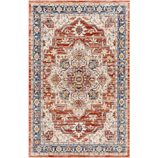 Surya Truva TRV-2303 Rust Traditional  Rug