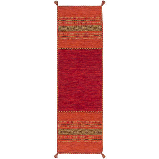 Surya Trenza TRZ-3002 Red Global  Rug