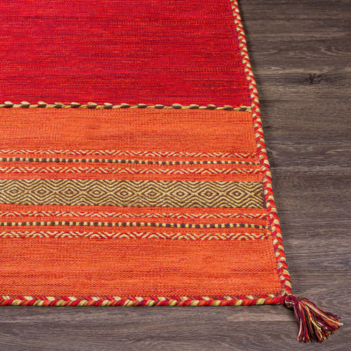 Surya Trenza TRZ-3002 Red Global  Rug