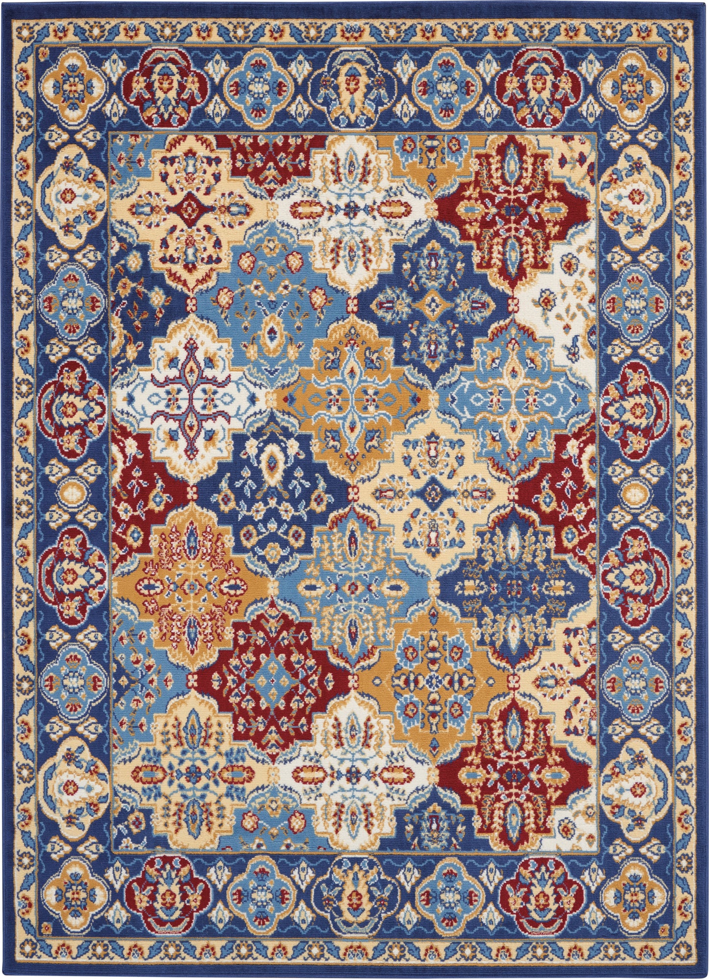 Nourison Home Grafix GRF31 Multicolor Traditional Power-Loomed Rug