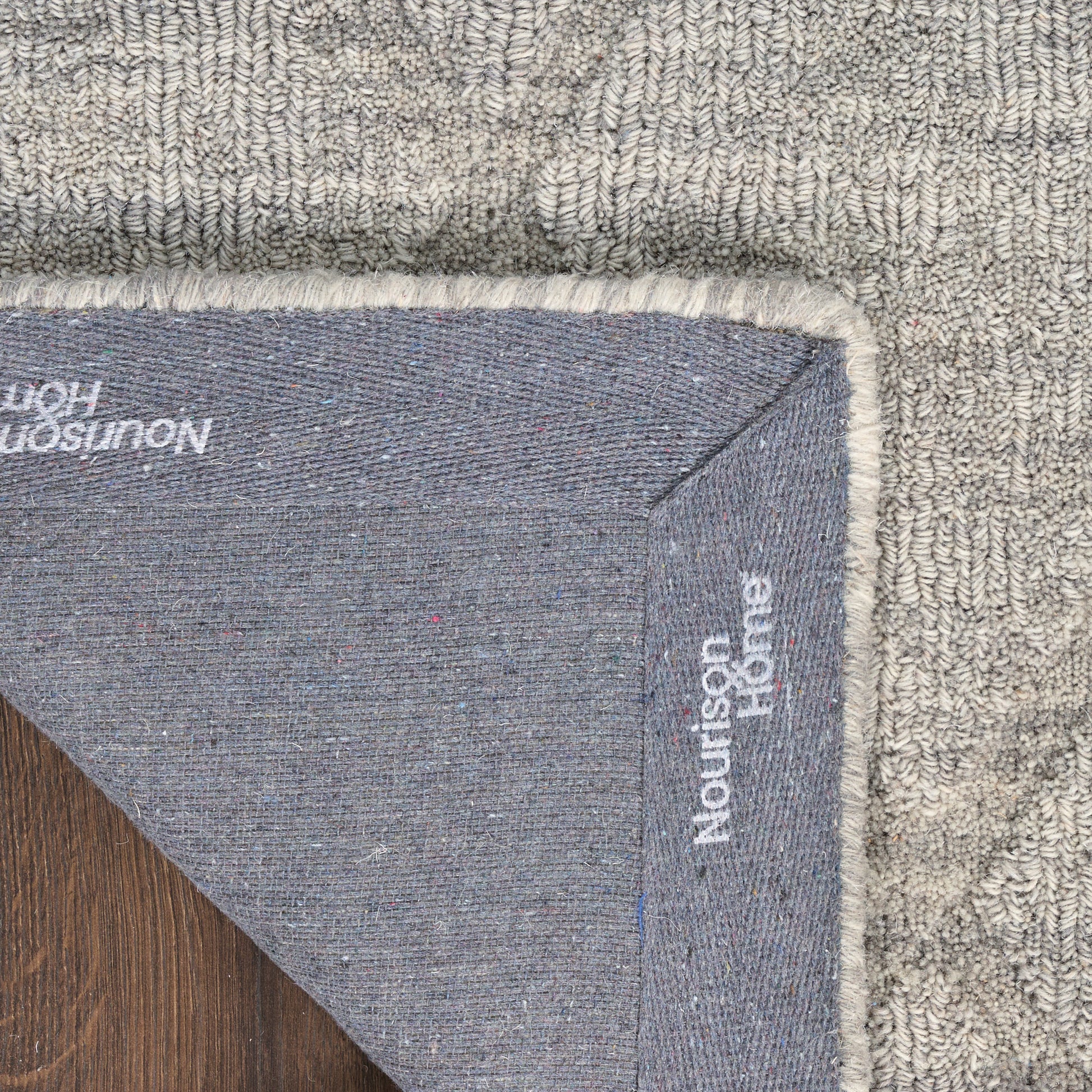 Nourison Home Wool Haven  Grey  Contemporary