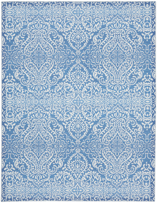 Waverly Washables Collection  Blue  Contemporary