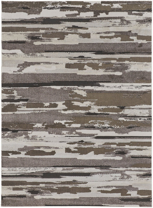 Feizy Vancouver 39FEF Brown Modern/Industrial Rug - Rugs - Feizy - Atlanta Designer Rugs