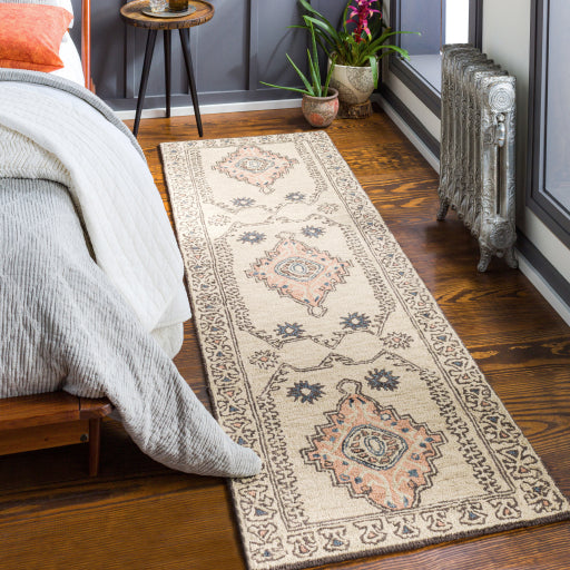 Surya Urfa URF-2302 Peach Traditional  Rug