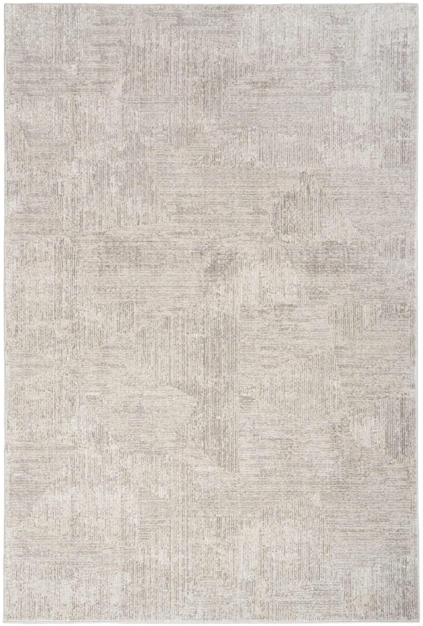 Calvin Klein CK024 Irradiant IRR01 Silver Contemporary Machinemade Rug - Rugs - Calvin Klein - Atlanta Designer Rugs