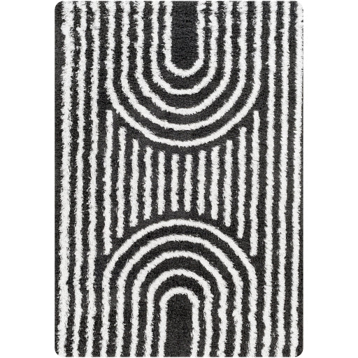 Surya Urban Shag USG-2318 Black Global  Rug