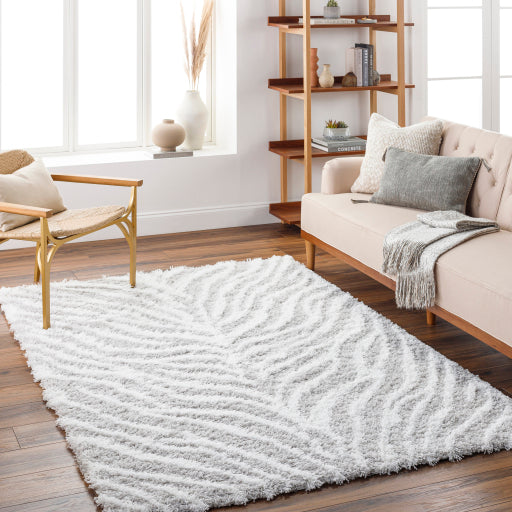 Surya Urban Shag USG-2331 Light Gray Modern  Rug