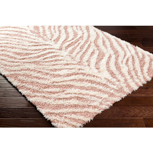 Surya Urban Shag USG-2333 Dusty Pink Modern  Rug