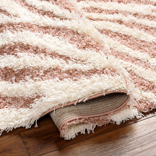 Surya Urban Shag USG-2333 Dusty Pink Modern  Rug