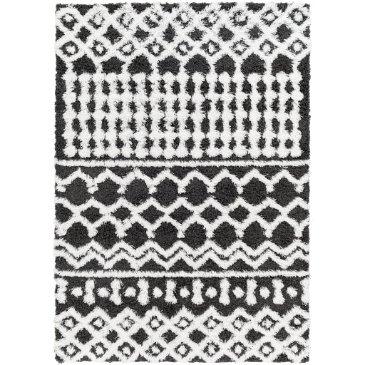 Surya Urban Shag USG-2344 Black Global  Rug