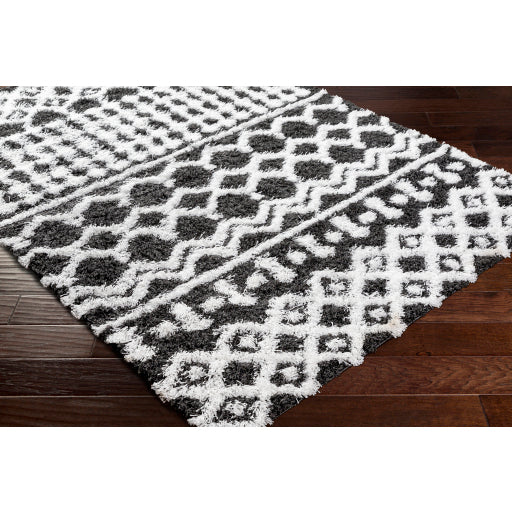 Surya Urban Shag USG-2344 Black Global  Rug