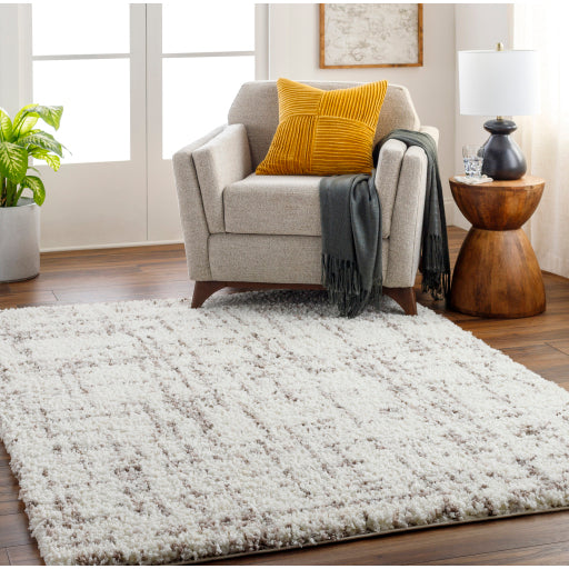 Surya Ultra Shag UTG-2304 White Modern  Rug