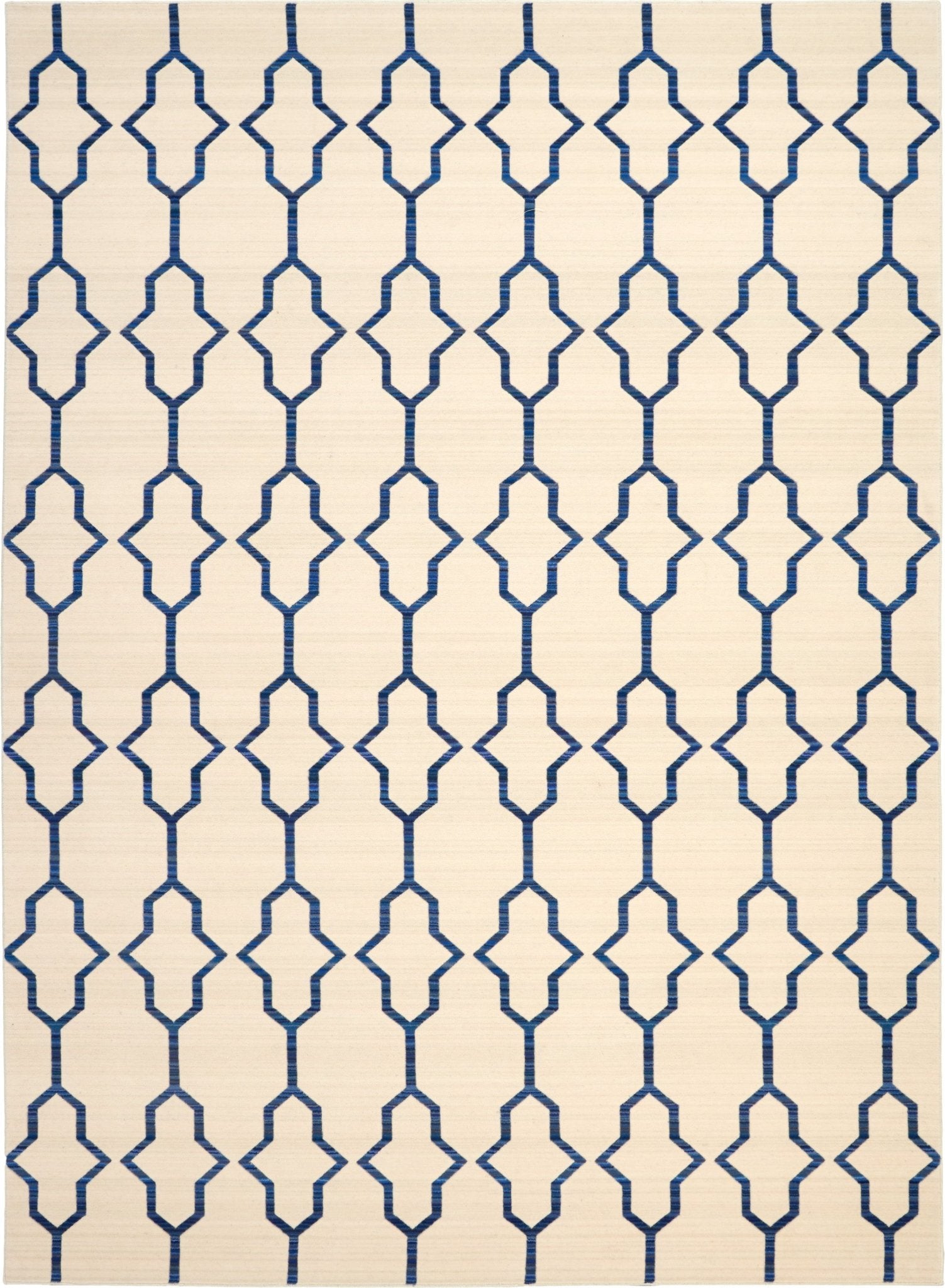 Barclay Butera Butera Collection BB205 Ivory Navy Transitional Woven Rug - Rugs - Barclay Butera - Atlanta Designer Rugs