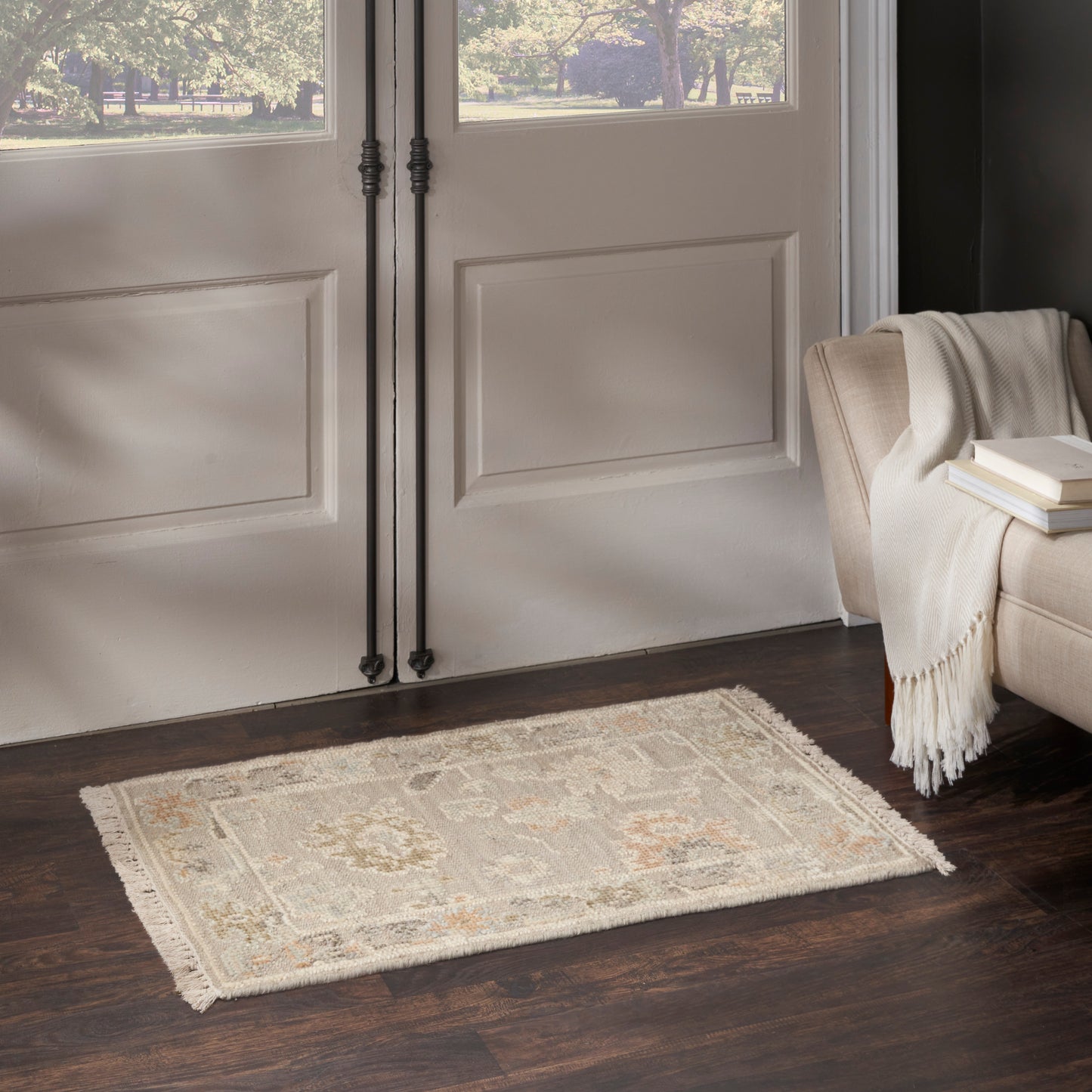 Nourison Home Whispers  Taupe  Traditional