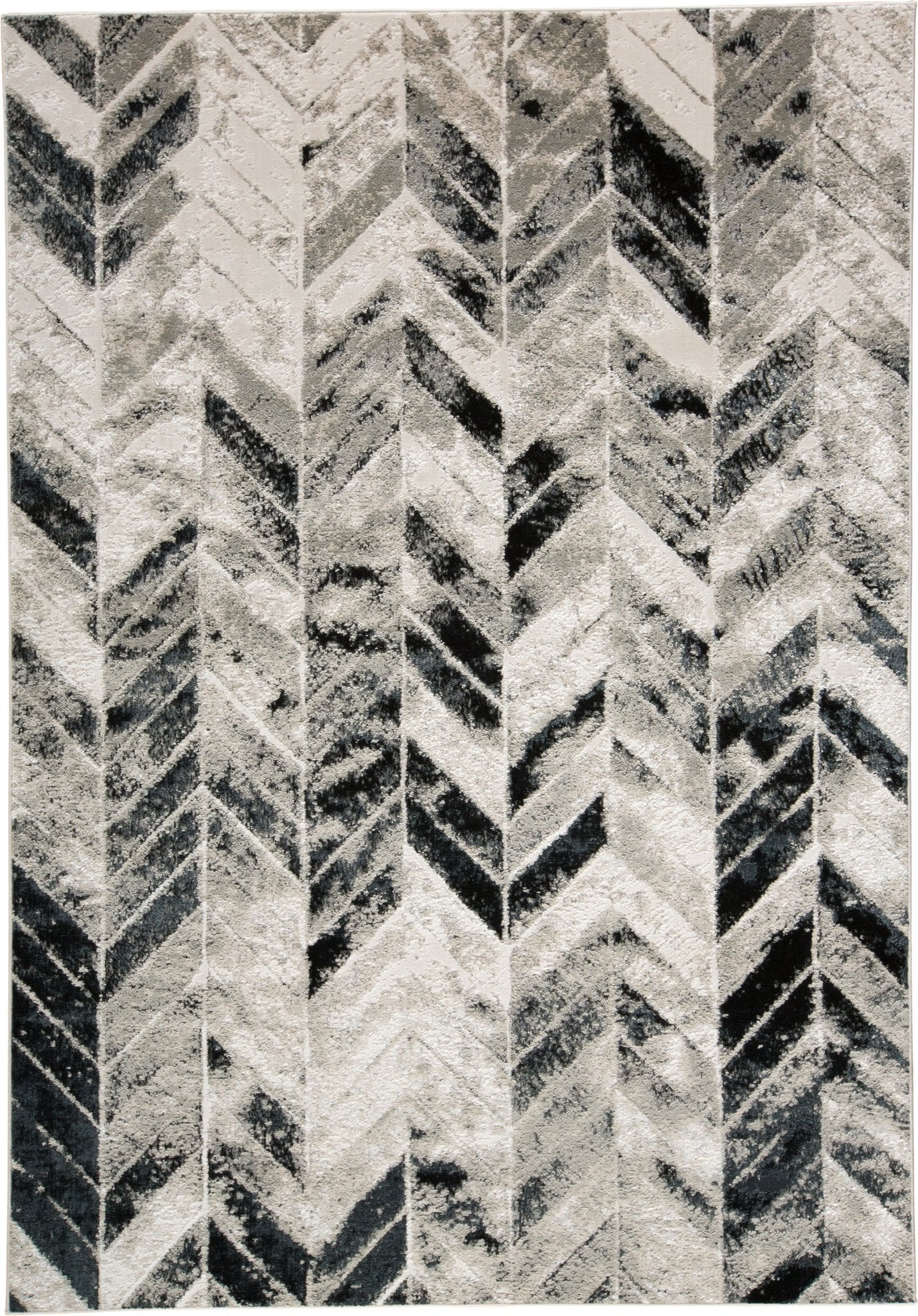 Feizy Micah 3048F Gray Silver Modern/Industrial Machine Woven Rug - Rugs - Feizy - Atlanta Designer Rugs