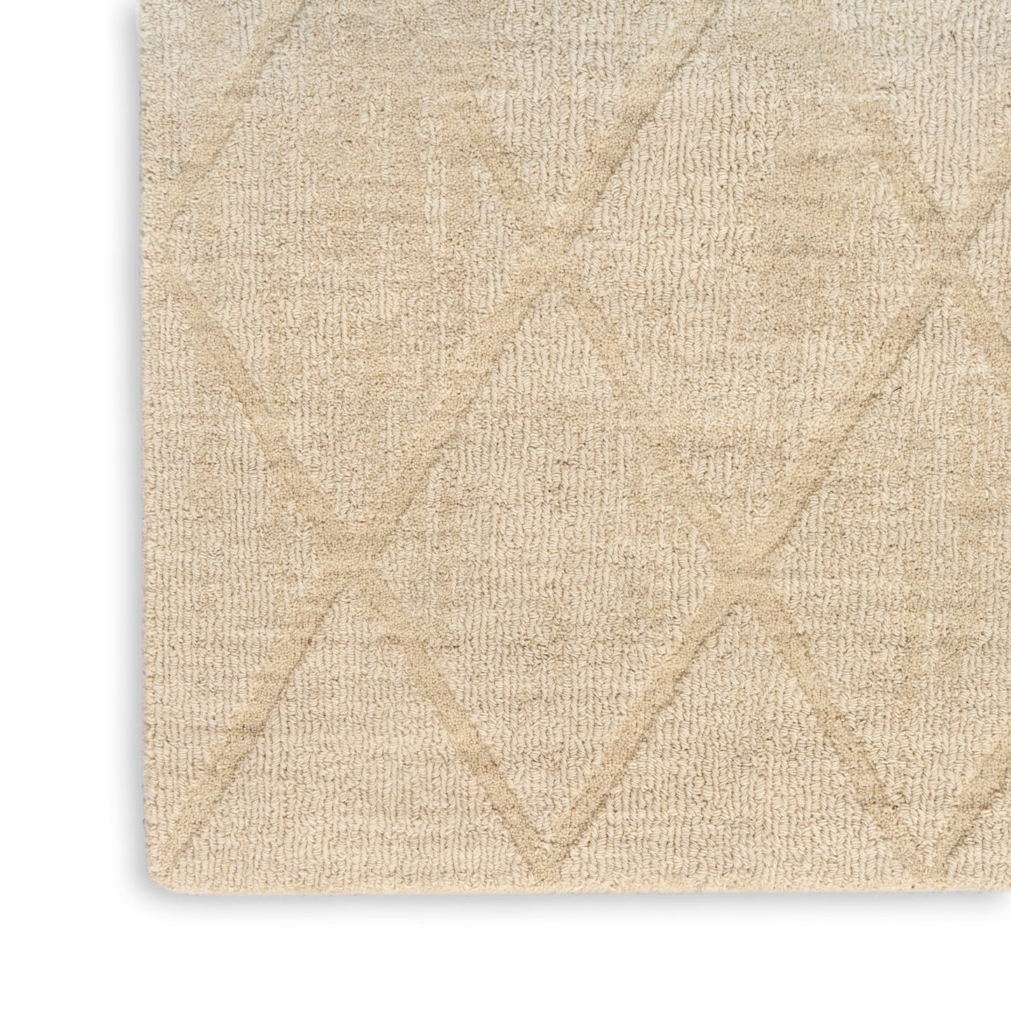 Nourison Home Wool Haven  Beige  Contemporary