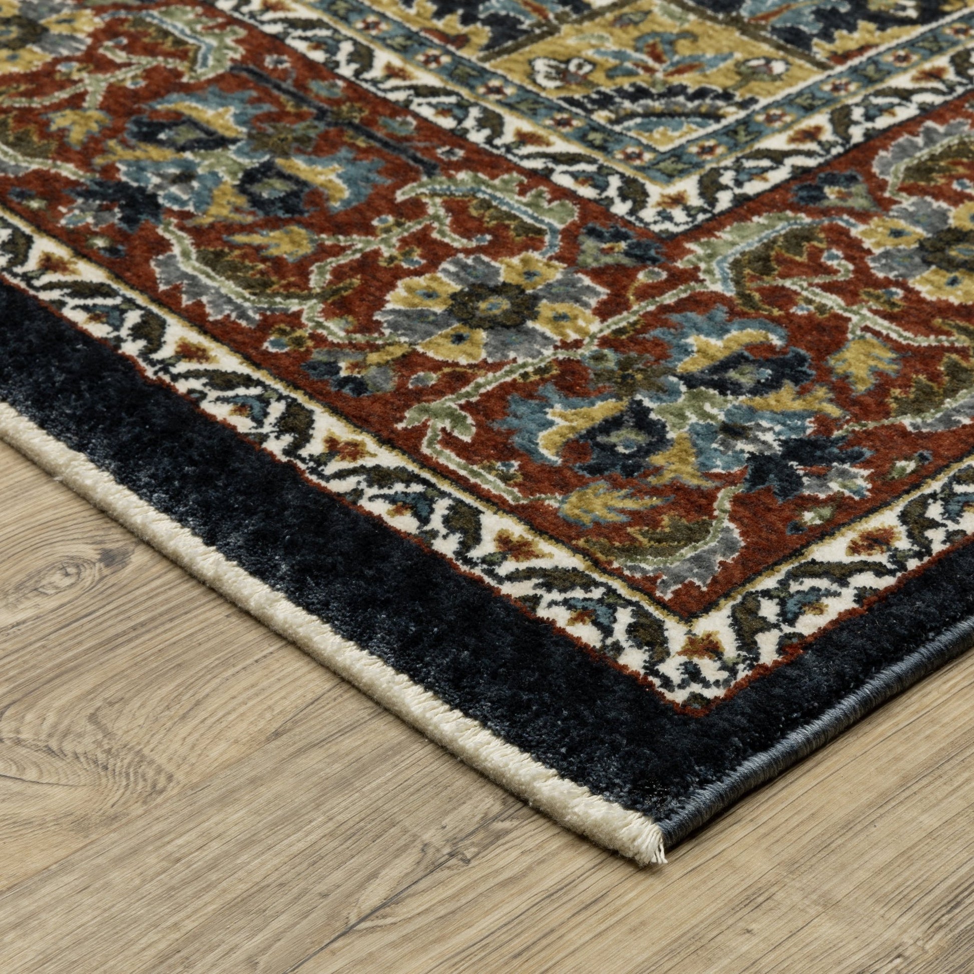 Oriental Weavers Vivian VI06C Navy Multi Traditional Power - Loomed Rug - Rugs - Oriental Weavers - Atlanta Designer Rugs