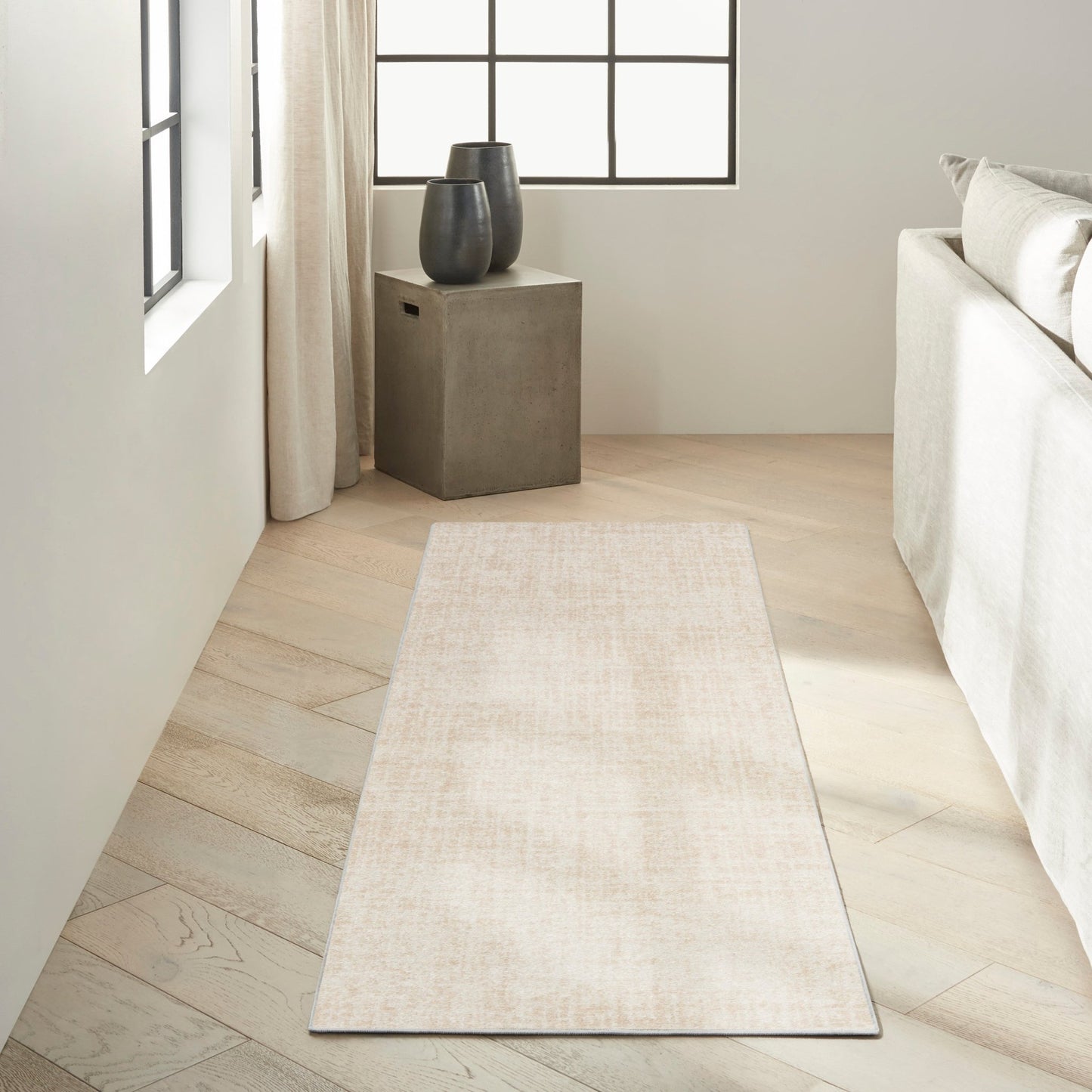 Calvin Klein Currents CUR01 Ivory Beige Contemporary Machinemade Rug - Rugs - Calvin Klein - Atlanta Designer Rugs