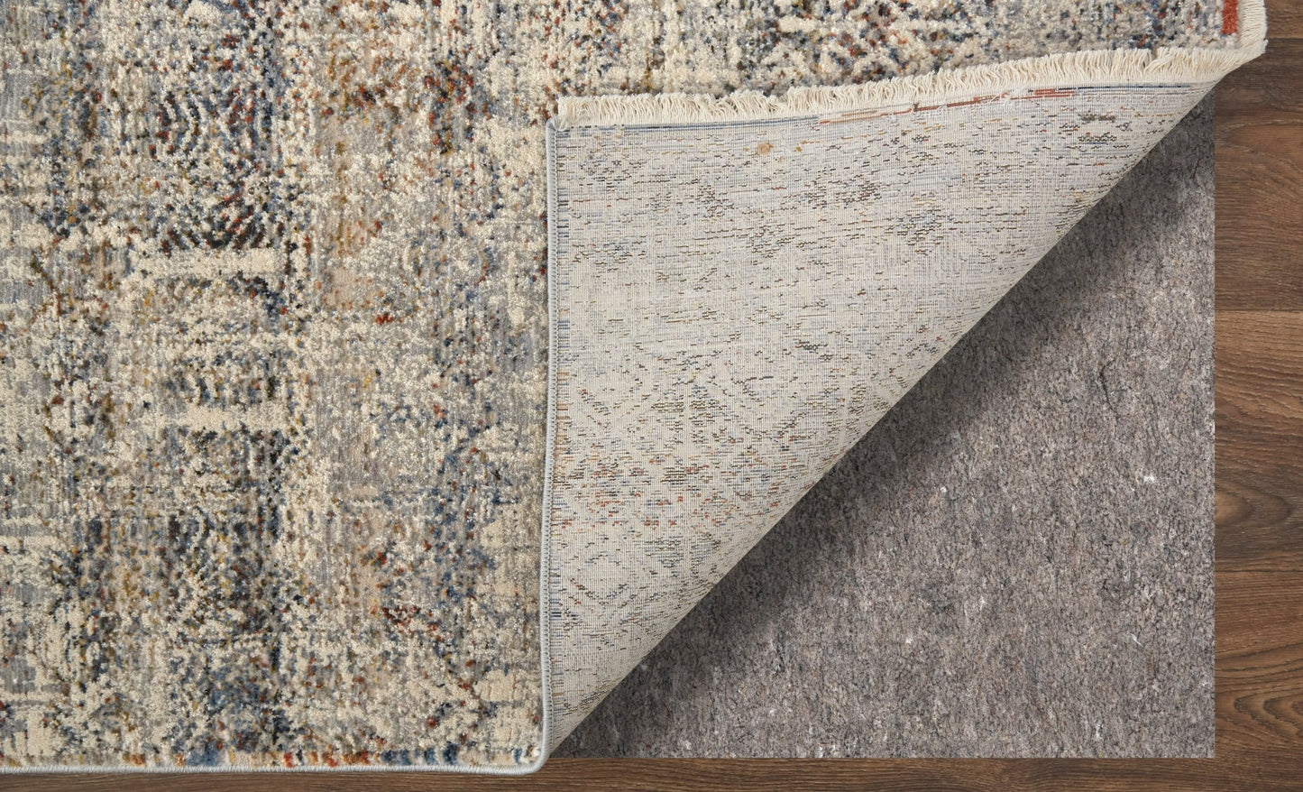 Feizy Kaia 39GLF Gray Transitional/Rustic/Farmhouse Machine Woven Rug - Rugs - Feizy - Atlanta Designer Rugs