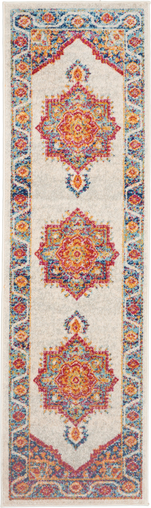 Nourison Home Persian Vintage  Ivory Multi  