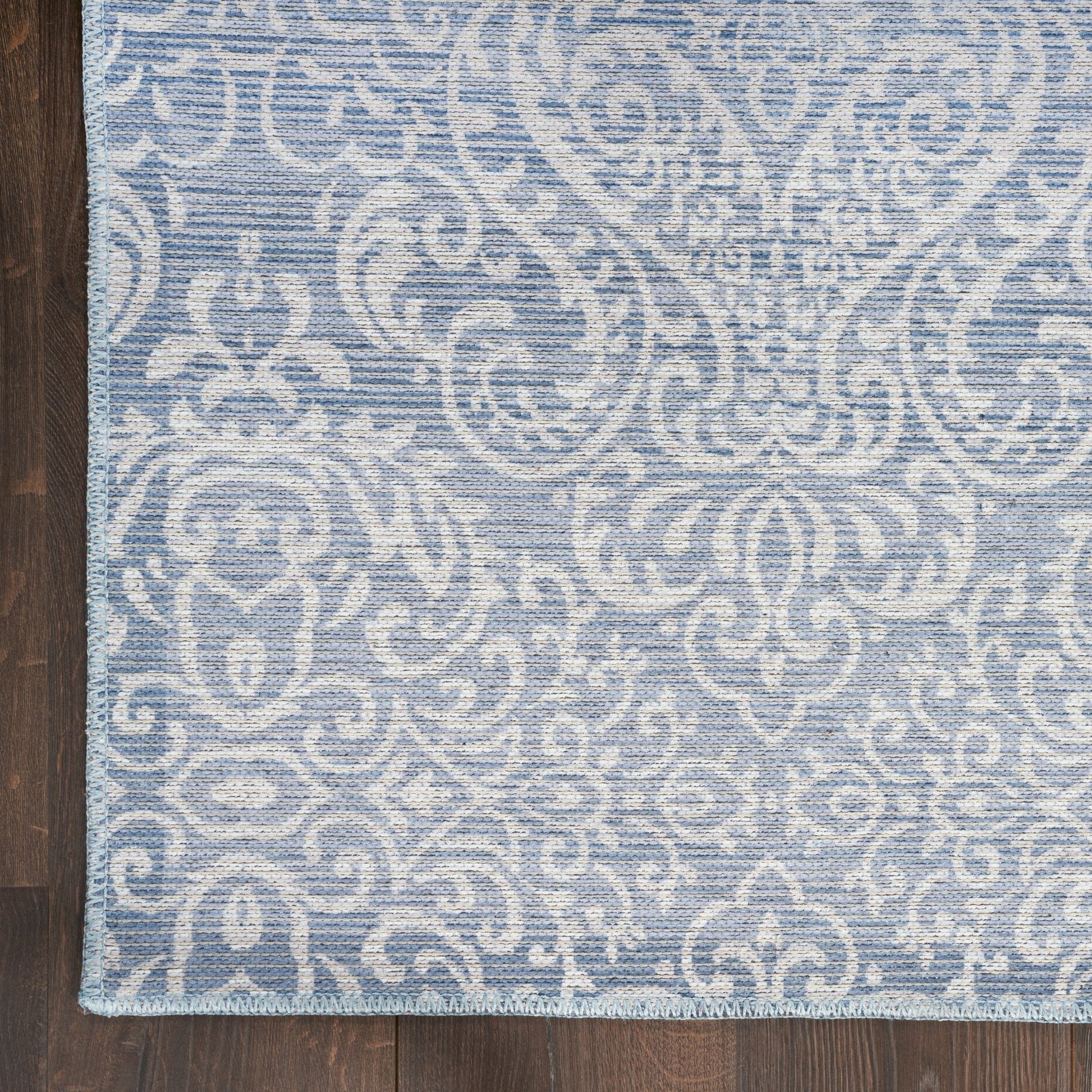 Waverly Washables Collection WAW03 Slate Contemporary Machinemade Rug - Rugs - Waverly - Atlanta Designer Rugs