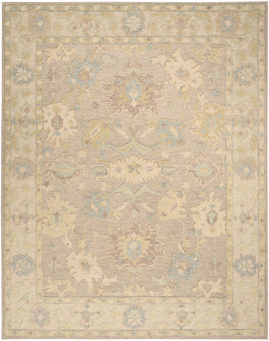 Nourison Home Maison  Taupe Ivory  Traditional