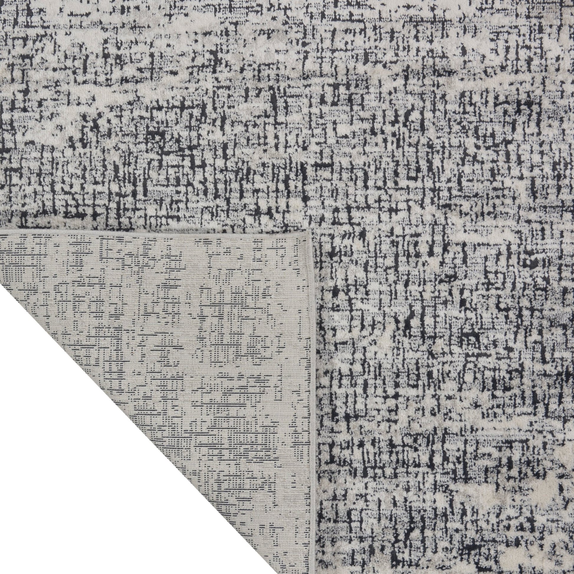 Calvin Klein CK970 Vapor CK971 Ivory Black Contemporary Machinemade Rug - Rugs - Calvin Klein - Atlanta Designer Rugs