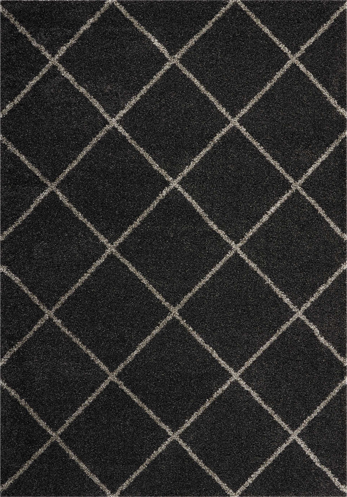 Nourison Home Brisbane BRI03 Charcoal Contemporary Power-Loomed Rug