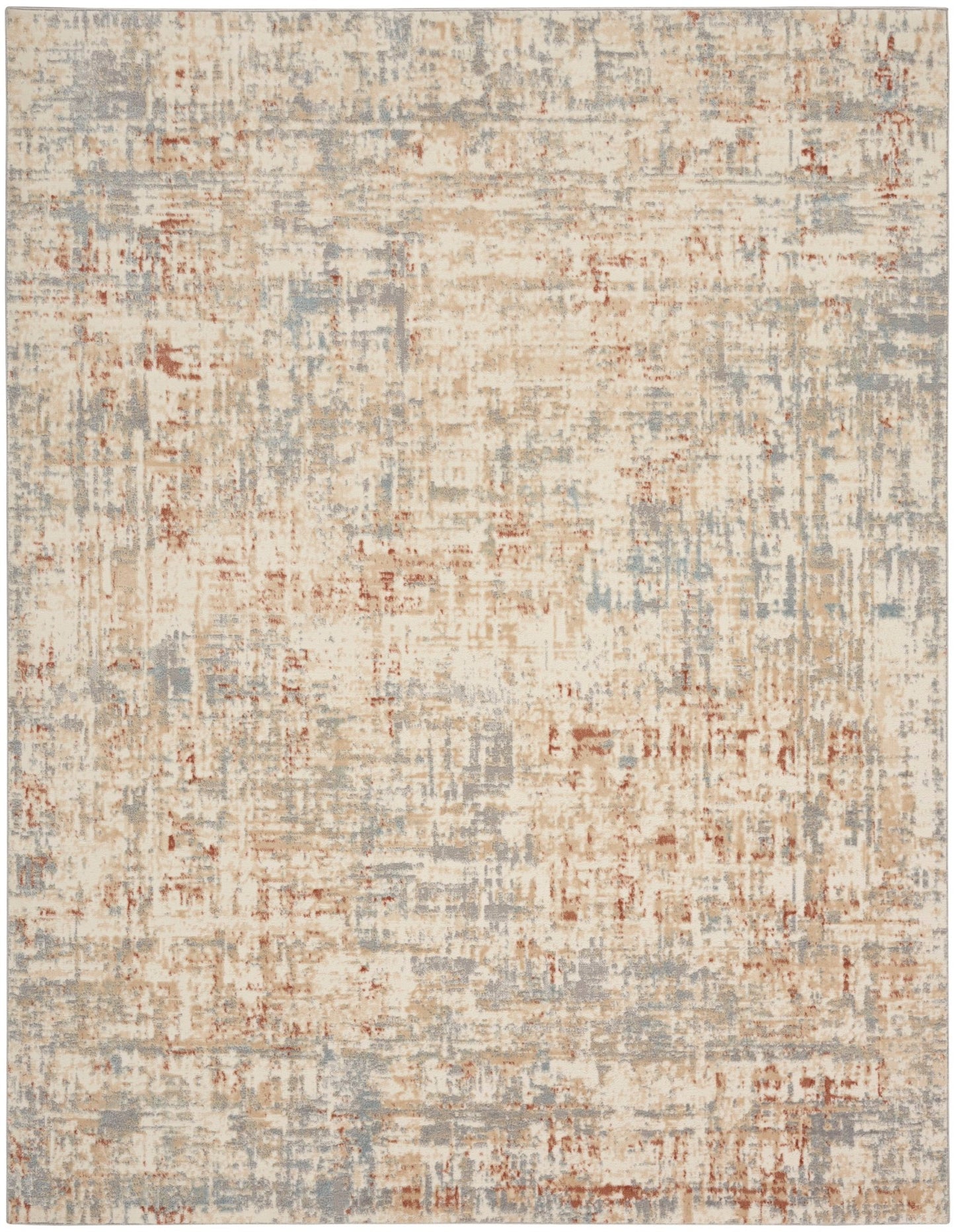 Calvin Klein Ck005 Enchanting ECH06 Ivory Grey Contemporary Machinemade Rug - Rugs - Calvin Klein - Atlanta Designer Rugs