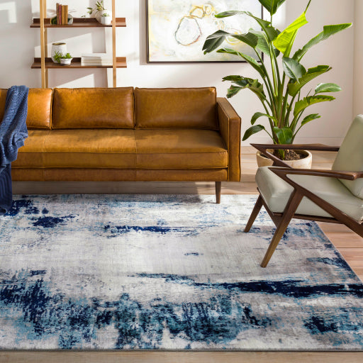 Surya Wanderlust WNL-2309 Sky Blue Modern  Rug