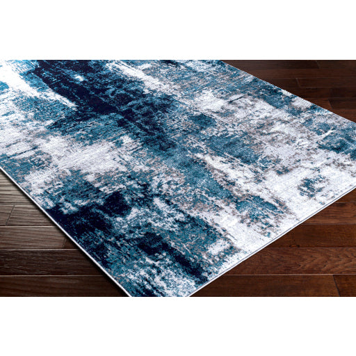 Surya Wanderlust WNL-2326 Ink Blue Modern  Rug