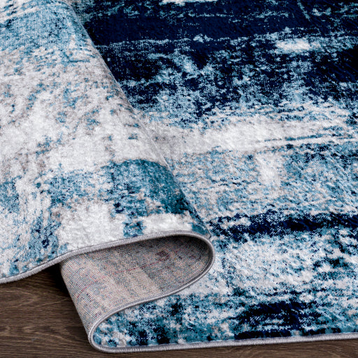 Surya Wanderlust WNL-2326 Ink Blue Modern  Rug