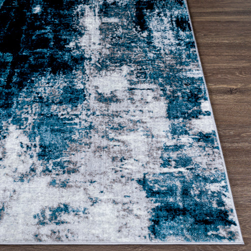 Surya Wanderlust WNL-2326 Ink Blue Modern  Rug