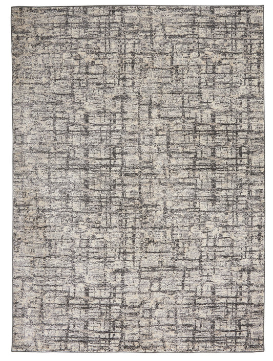 Calvin Klein Ck950 Rush CK952 Ivory Grey Contemporary Machinemade Rug - Rugs - Calvin Klein - Atlanta Designer Rugs