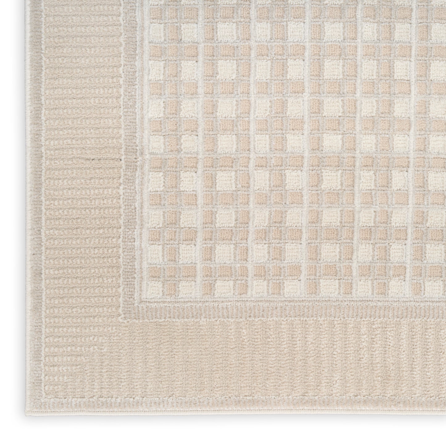 Nourison Home Nordic  Beige  Contemporary