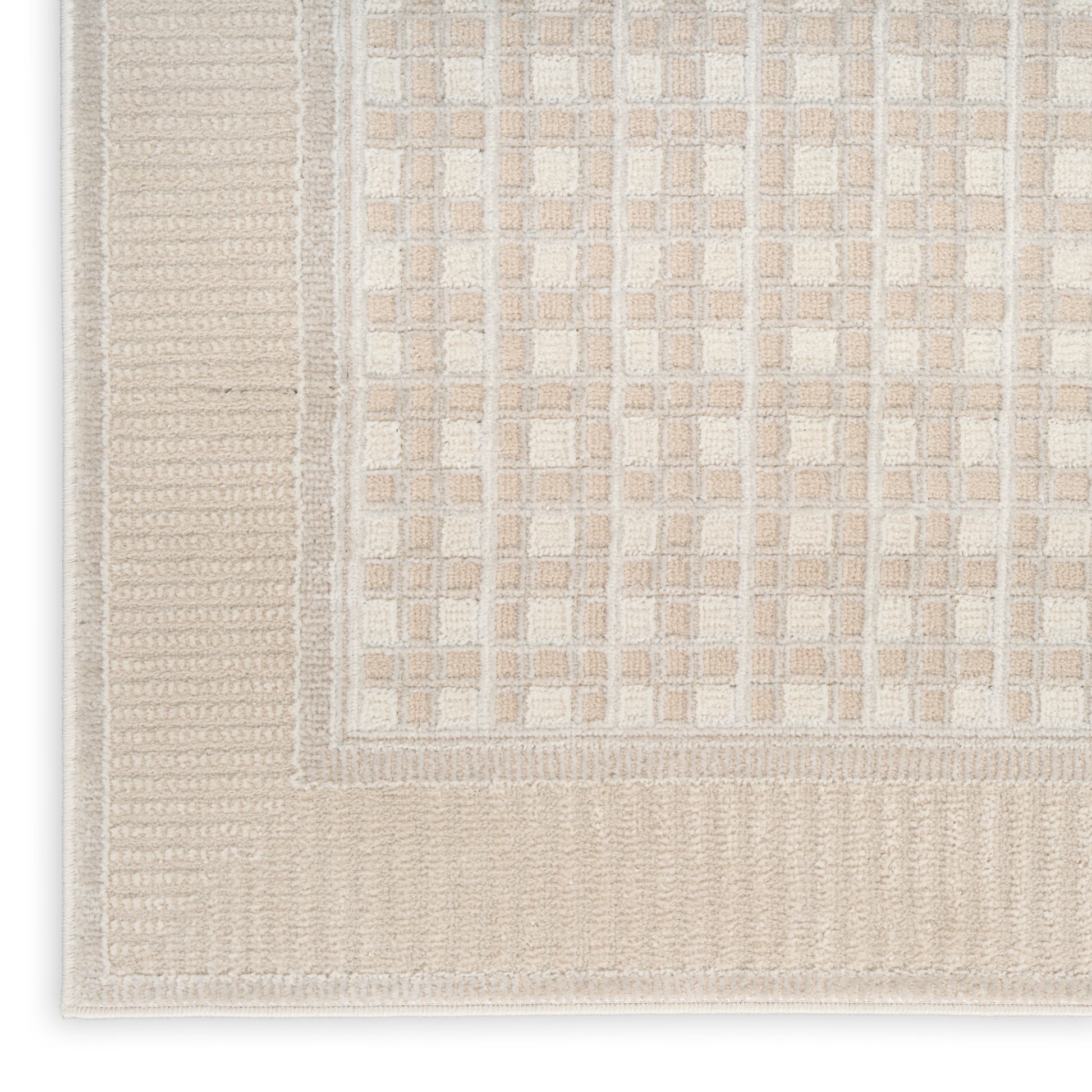 Nourison Home Nordic  Beige  Contemporary