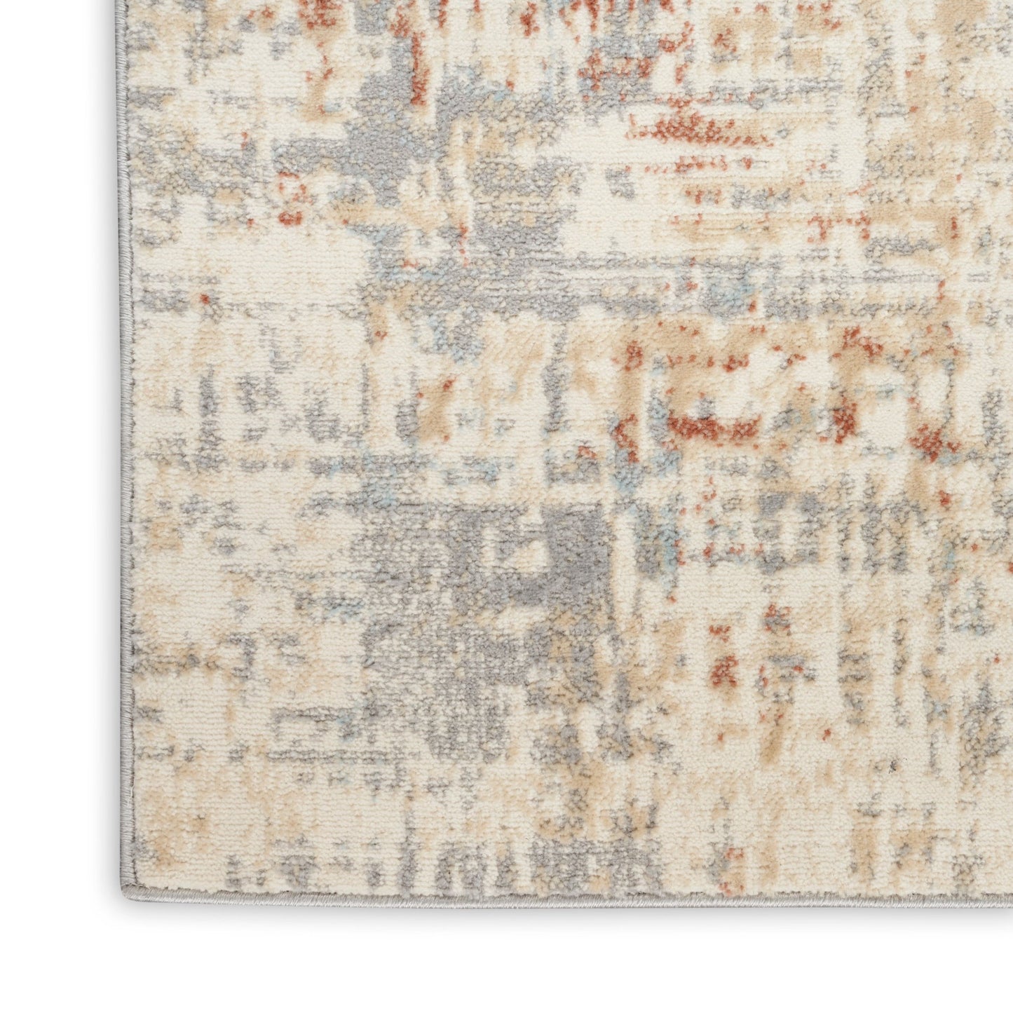 Calvin Klein Ck005 Enchanting ECH06 Ivory Grey Contemporary Machinemade Rug - Rugs - Calvin Klein - Atlanta Designer Rugs