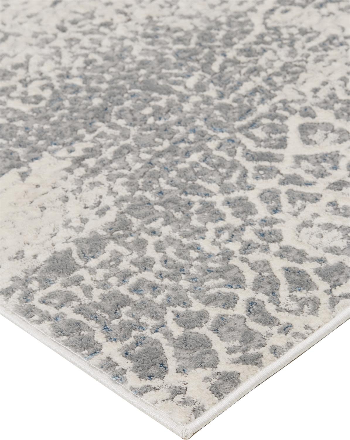 Feizy Azure 3401F Gray Blue Modern/Casual Machinemade Rug - Rugs - Feizy - Atlanta Designer Rugs