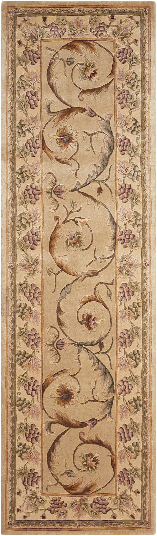 Nourison Home Versailles Palace  Beige  Traditional