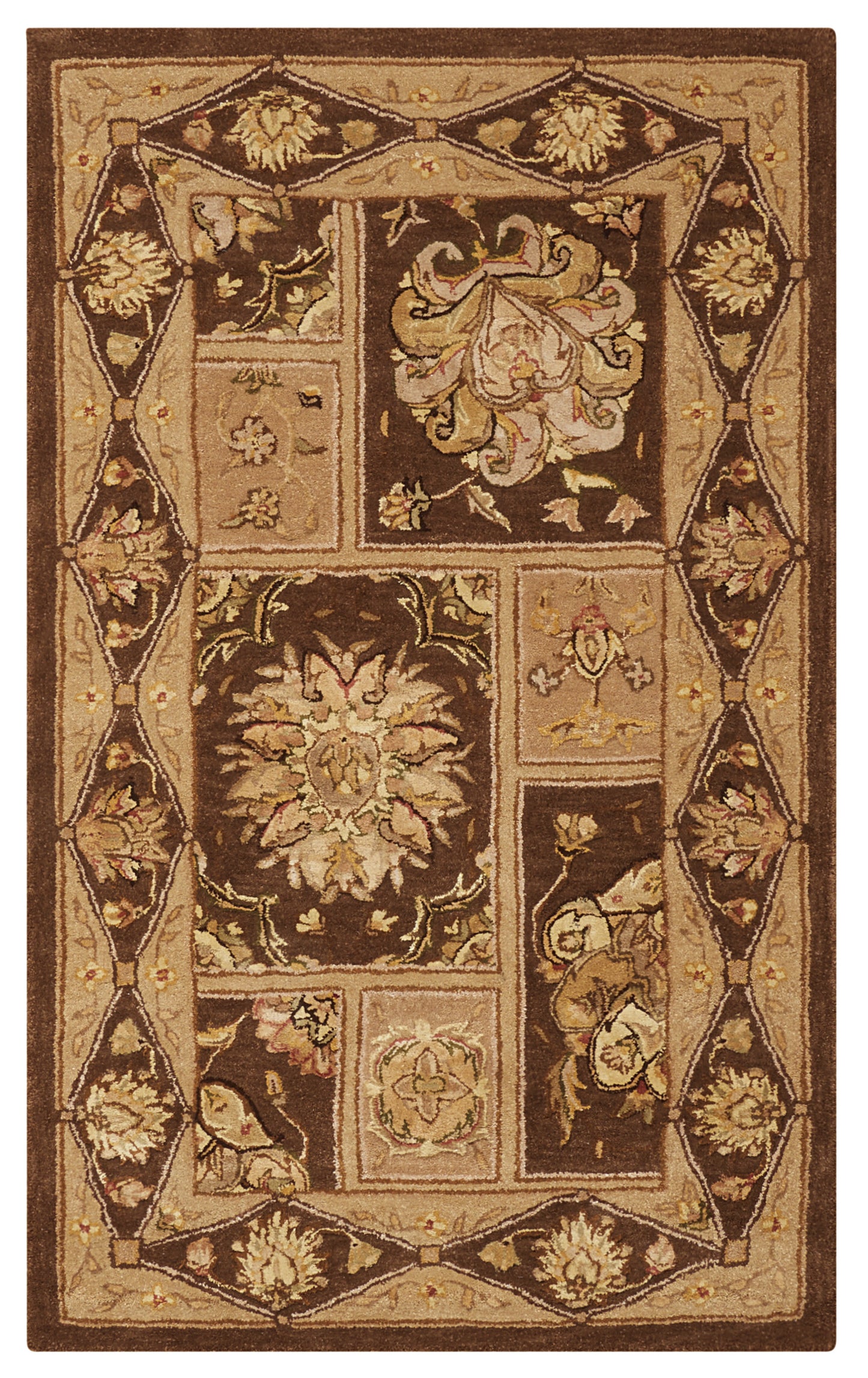 Nourison Home Nourison 3000 3107 Brown  Traditional Tufted Rug